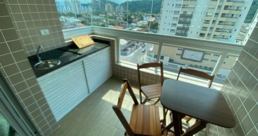 APTO CANTO DO FORTE, MOBILIADO, LAZER COMPLETO, EXCELENTE LOCALIZAÇÃO R$560 MIL.