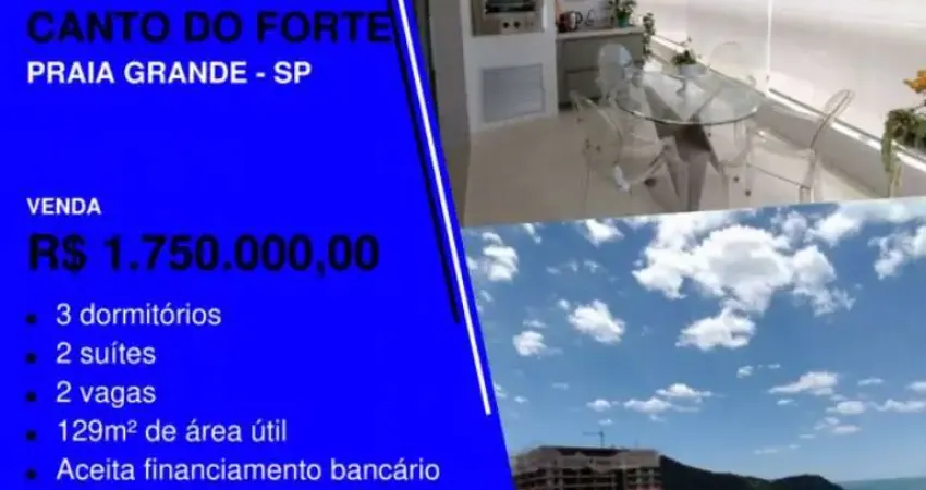 Tá lindo viu!! apê em prédio alto padrão frente mar com vista lateral no canto do forte!!