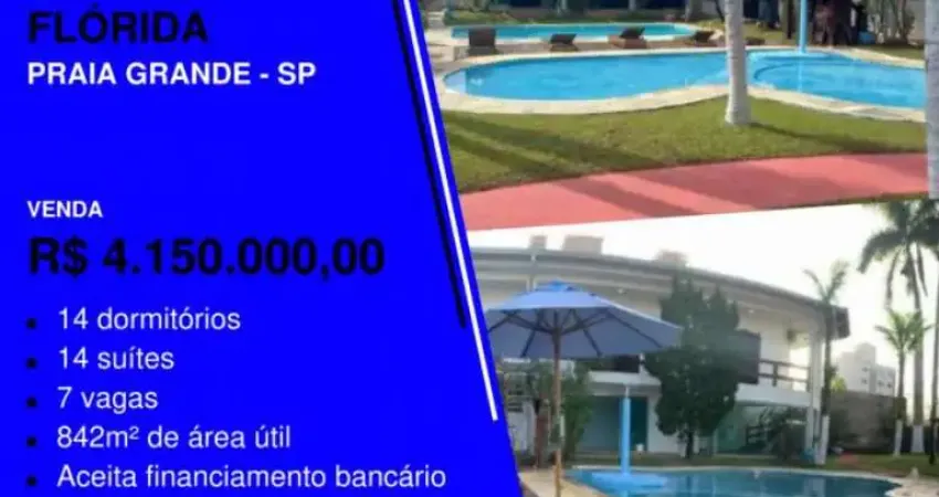Casa com 14 quartos à venda na Rua Flórida, 51, Balneário Flórida, Praia Grande