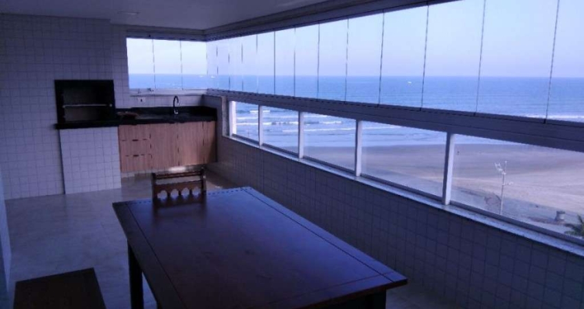 PORTEIRA FECHADA E É COISA DE RICO!! APÊ NOVO EM PRÉDIO FRENTE MAR COM VISTA TOTAL! FICA TUDO!