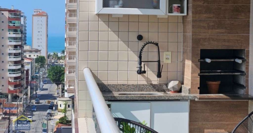 Apartamento na Guilhermina à 500mts do mar! Com 2 vagas privativas!