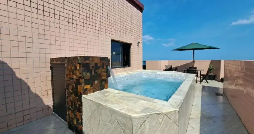 Cobertura ampla em prédio frente mar 4 dorms com vista para o mar!!