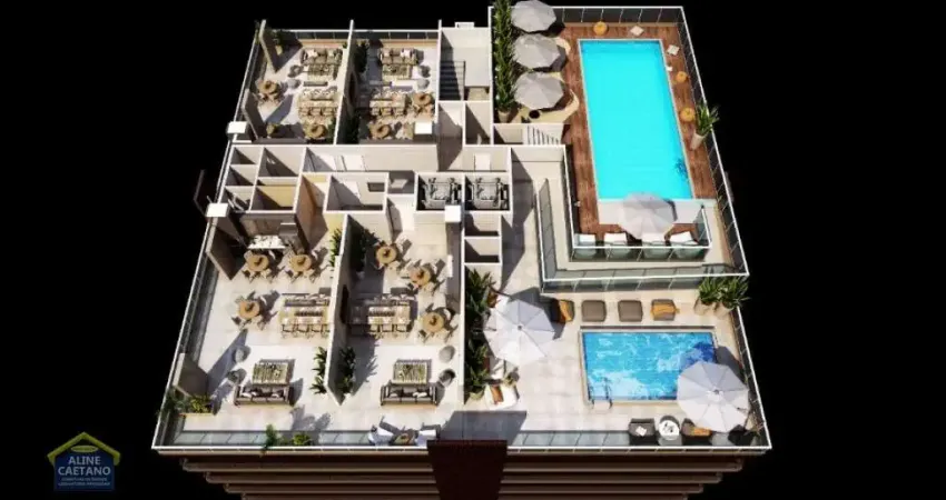 Lançamento alto padrão com 3 suítes e 2 vagas demarcadas! canto do forte!