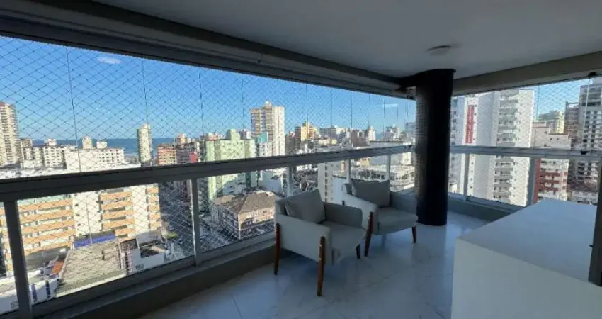 3 suítes com 3 vagas na guilhermina - alto padrão - apartamento amplo