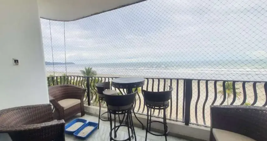 Final de ano de frente para o mar! apartamento amplo 3 suítes na tupi frente total para o mar