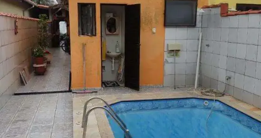 Casa geminada térrea no real, praia grande - 2 suítes - cód: act3514