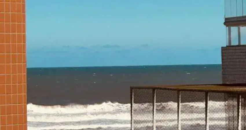 Apartamento com 3 dorms e sacada em prédio frente mar - financia!