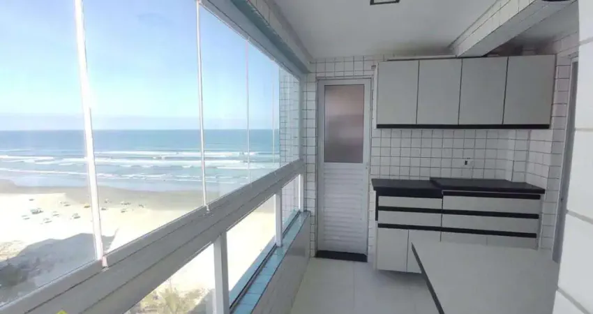 Vista mar - apto 2 dorms c/ sac. gourmet e lazer completo 550 mil