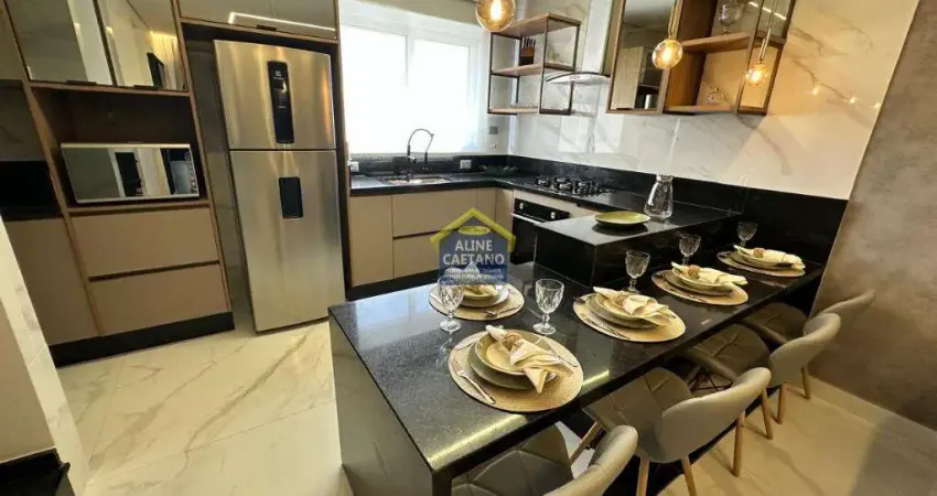 Lindo sobrado de condomínio triplex mobiliado com entrada privativa e financia!