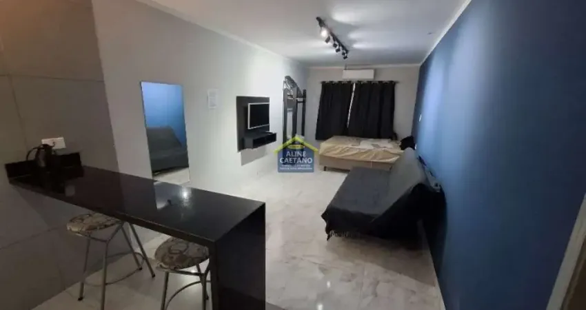 Oportunidade!! kitnet reformado, mobiliado à 250mts do mar-185 mil!