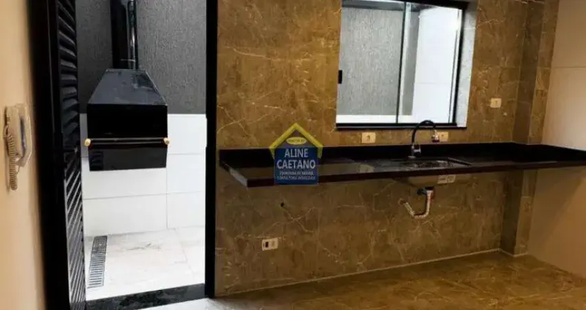 Lindo sobrado novo na aviação com fino acabamento - 2 dorms! financia!