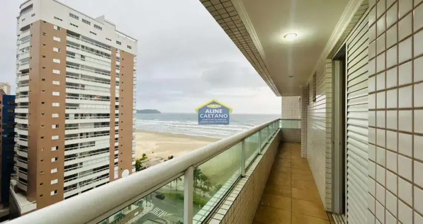 Lindo apartamento com 2 dorms 2 vagas em prédio frente mar - financia!