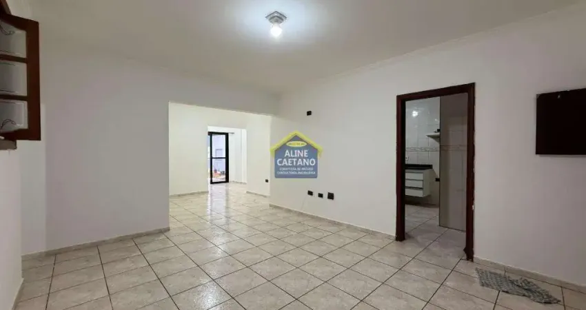 Maravilhoso apartamento 3 quartos no canto do forte - praia grande