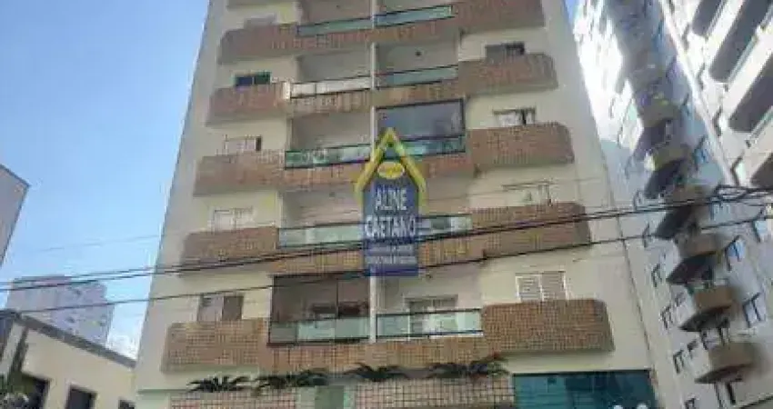 Vila tupi - apto 1 dorm suíte c/ sacada, 350 mts da praia 290 mil