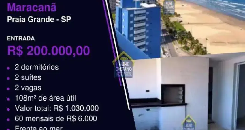 Apartamento com 2 quartos à venda na RUA Maracanã, 151, Balneário Maracanã, Praia Grande