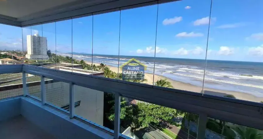 Final de ano de frente para o mar em 3 dorms - apartamento completo com vista imperdível!!