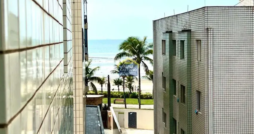 Apartamento 1 dorm 1 vaga - 100 mts da praia e pequena vista mar! financia!