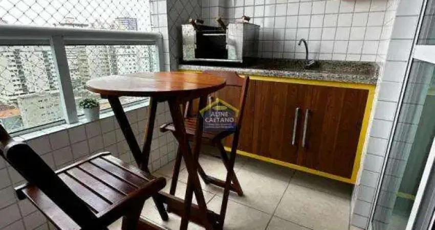 Maravilhoso apartamento 1 suíte à venda na aviação, praia grande