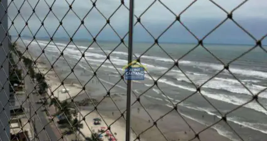 Apartamento frente mar - lazer completo e varanda gourmet - financia! mongaguá