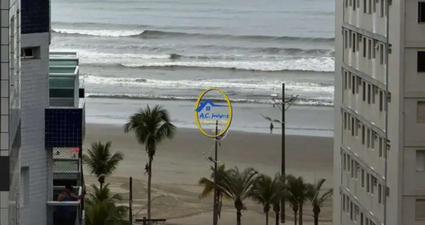 Apartamento 3 dorms 2 vagas - sacada com churrasqueira a carvão e vista mar - ocian