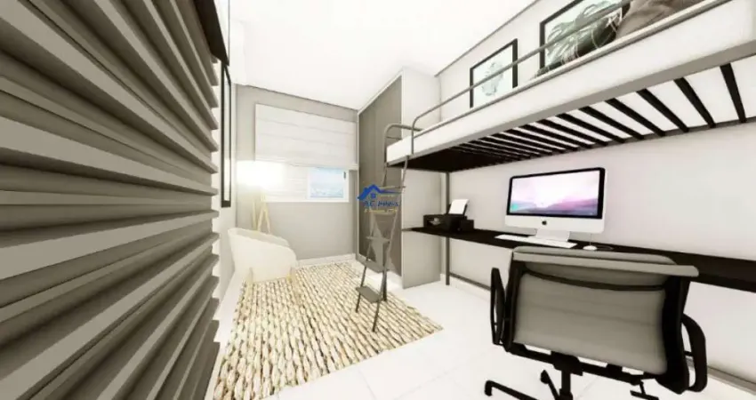 Maravilhoso apartamento 1 quarto à venda no caiçara - praia grande