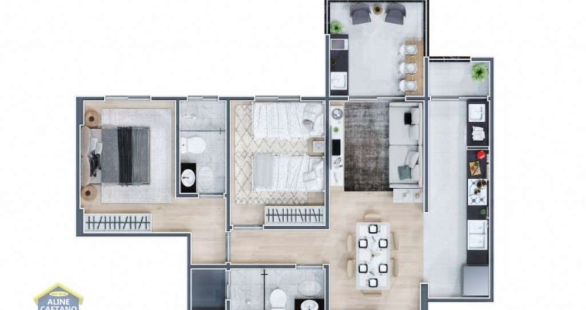 Oportunidade!! Apto novo, 02 dorms, pertinho da praia!!