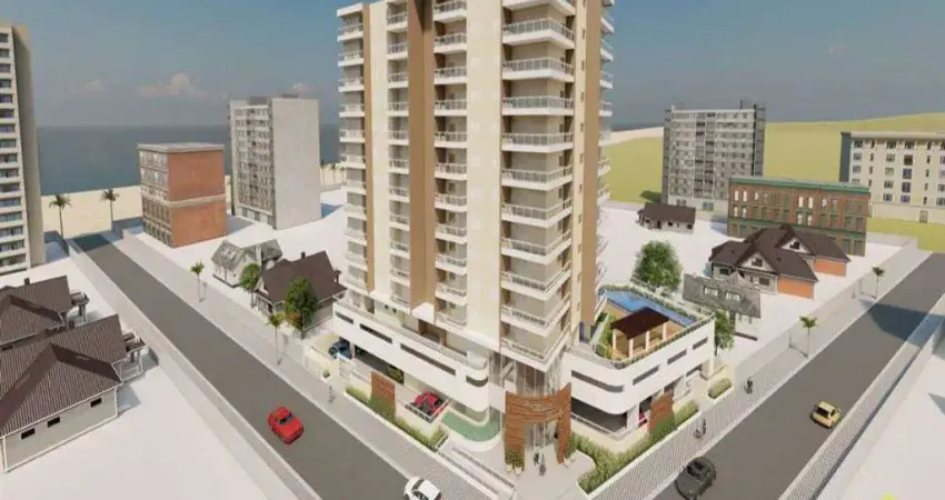 1 dorm, 50 metros do mar, andar alto, com vista definitiva!! - cód: act1925