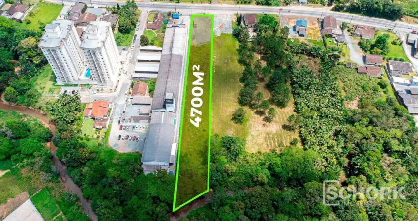 Terreno à venda, 4700 m² por r$ 4.700.000,00 - itoupava central - blumenau/sc
