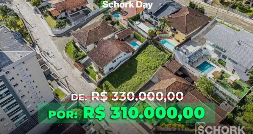 Terreno à venda, 428 m² por r$ 310.000,00 - escola agrícola - blumenau/sc