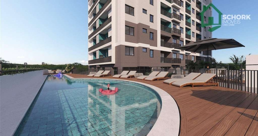 Apartamento com 2 dormitórios à venda, 54 m² por R$ 425.000,00 - Fortaleza - Blumenau/SC