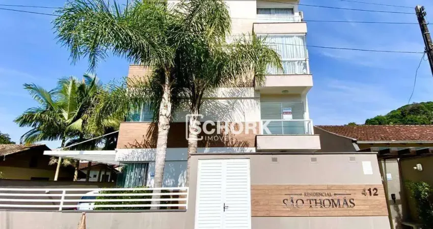 Apartamento com 2 dormitórios para alugar, 56 m² por r$ 1.878,24/mês - itoupava central - blumenau/sc