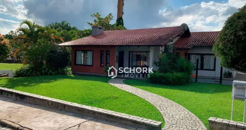 Casa com 3 dormitórios à venda, 210 m² por r$ 900.000,00 - quintino - timbó/sc
