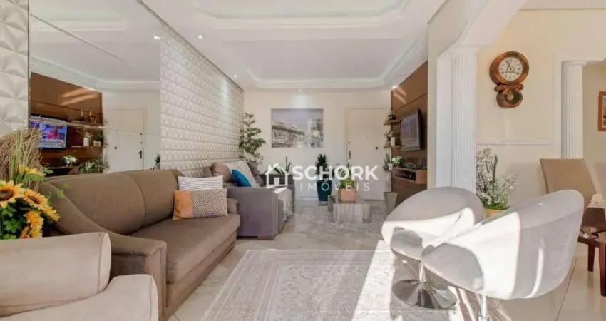 Apartamento com 2 dormitórios à venda, 136 m² por r$ 850.000 - vila formosa - blumenau/sc -edifício linderhof