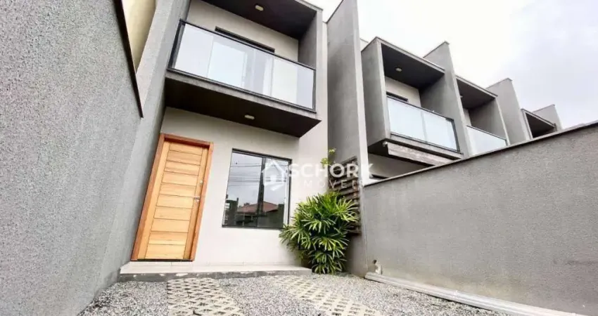 Sobrado com 2 dormitórios para alugar, 70 m² por r$ 1.981,87/mês - itoupava central - blumenau/sc