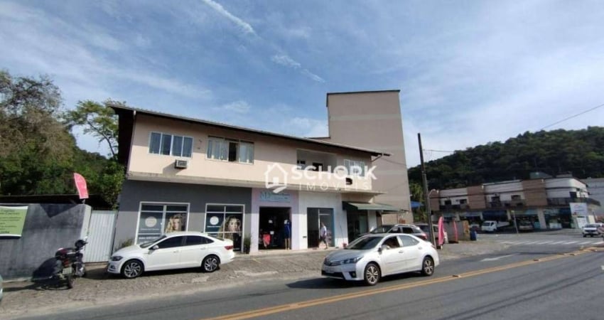 Apartamento com 1 dormitório para alugar, 32 m² por R$ 1.068,94/mês - Velha Central - Blumenau/SC