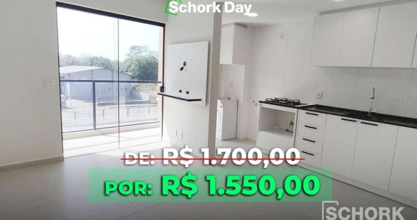 Apartamento com 2 dormitórios para alugar, 55 m² por r$ 1.942,56/mês - badenfurt - blumenau/sc