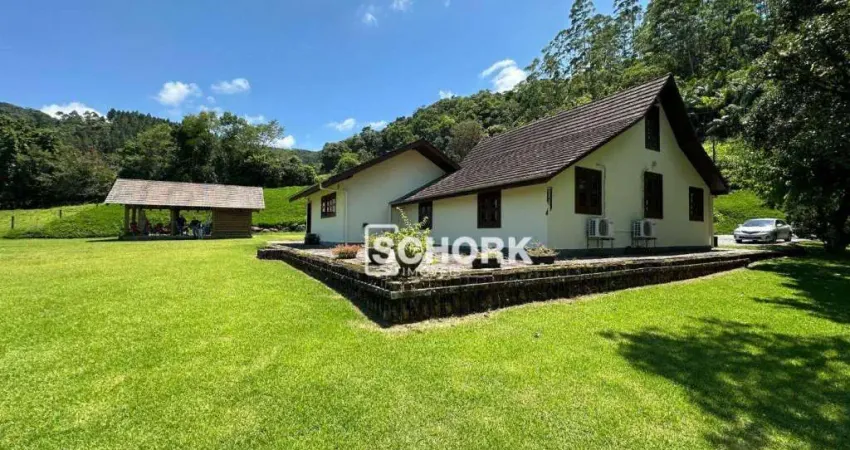 Sítio com 3 dormitórios à venda, 156603 m² por R$ 2.100.000,00 - Ribeirão Souto - Pomerode/SC