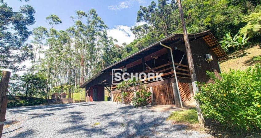 Sítio com 2 dormitórios à venda, 81213 m² por R$ 880.000,00 - Liberdade  - Benedito Novo/SC
