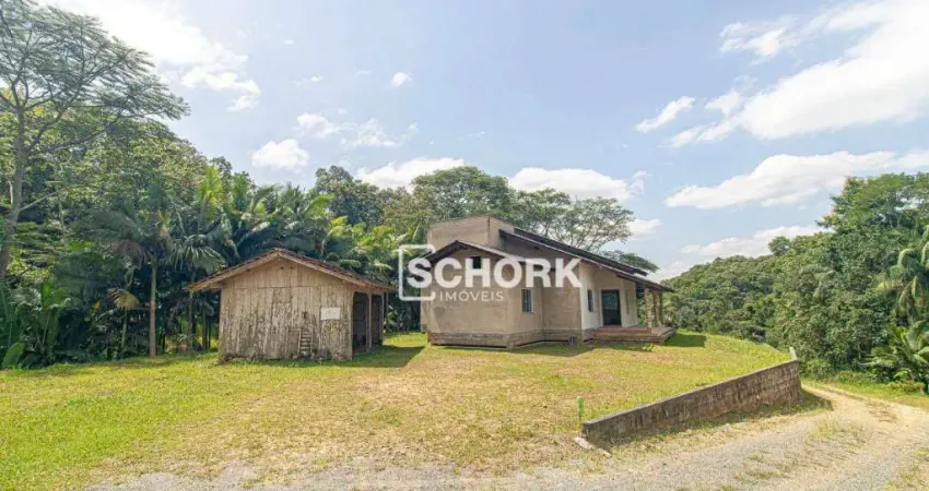 Sítio com 3 dormitórios à venda, 70845 m² por r$ 650.000,00 - itoupava - blumenau/sc