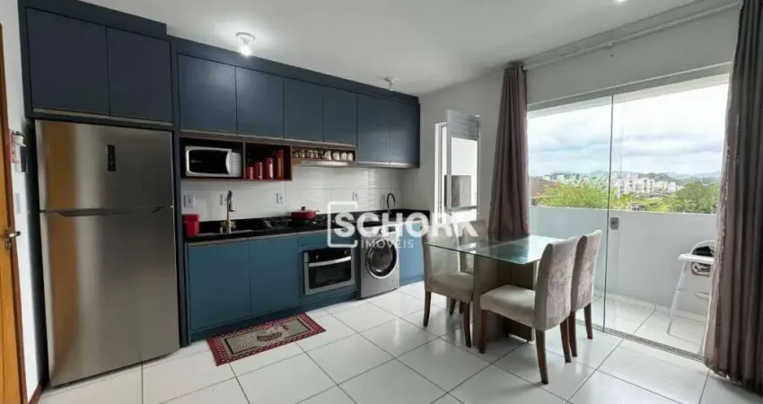 Apartamento com 2 dormitórios à venda, 49 m² por r$ 320.000,00 - salto weissbach - blumenau/sc