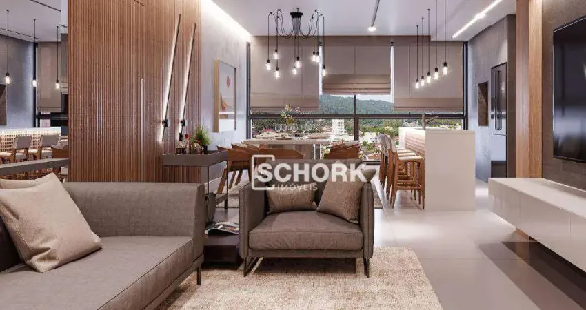 Apartamento com 3 dormitórios à venda, 103 m² por R$ 699.000,00 - Vorstadt - Blumenau/SC