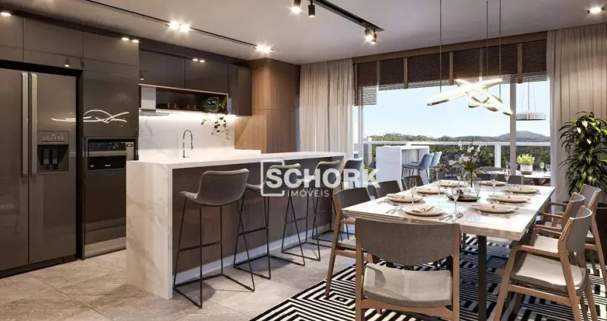 Apartamento com 3 dormitórios à venda, 110 m² por R$ 779.000,00 - Velha - Blumenau/SC