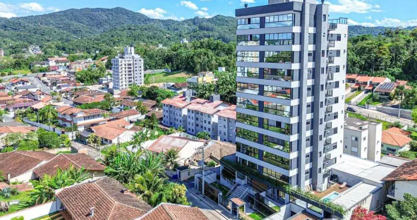 Apartamento com 3 dormitórios à venda, 110 m² por r$ 849.000,00 - velha - blumenau/sc