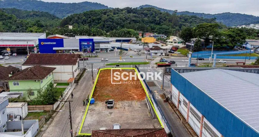 Terreno à venda, 1016 m² por R$ 2.700.000,00 - Itoupava Central - Blumenau/SC