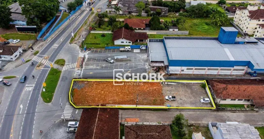 Terreno à venda, 1016 m² por r$ 2.700.000,00 - itoupava central - blumenau/sc