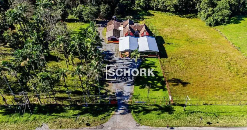 Terreno à venda, 13384 m² por r$ 15.000.000,00 - itoupava central - blumenau/sc