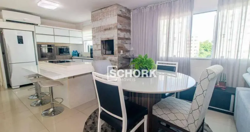 Apartamento com 3 dormitórios à venda, 101 m² por r$ 739.000,00 - vila nova - blumenau/sc