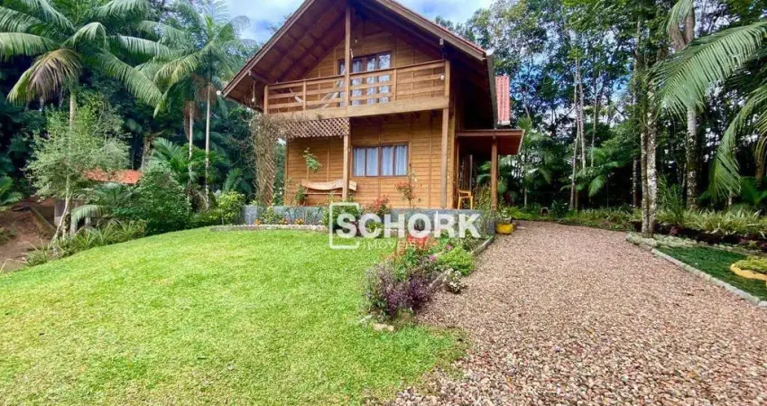 Sítio com 3 dormitórios à venda, 12762 m² por r$ 1.665.000,00 - encano central - indaial/sc