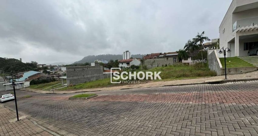 Terreno à venda, 168 m² por R$ 160.000,00 - Água Verde - Blumenau/SC