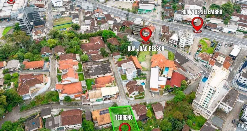Terreno à venda, 388 m² por R$ 349.000,00 - Centro - Blumenau/SC